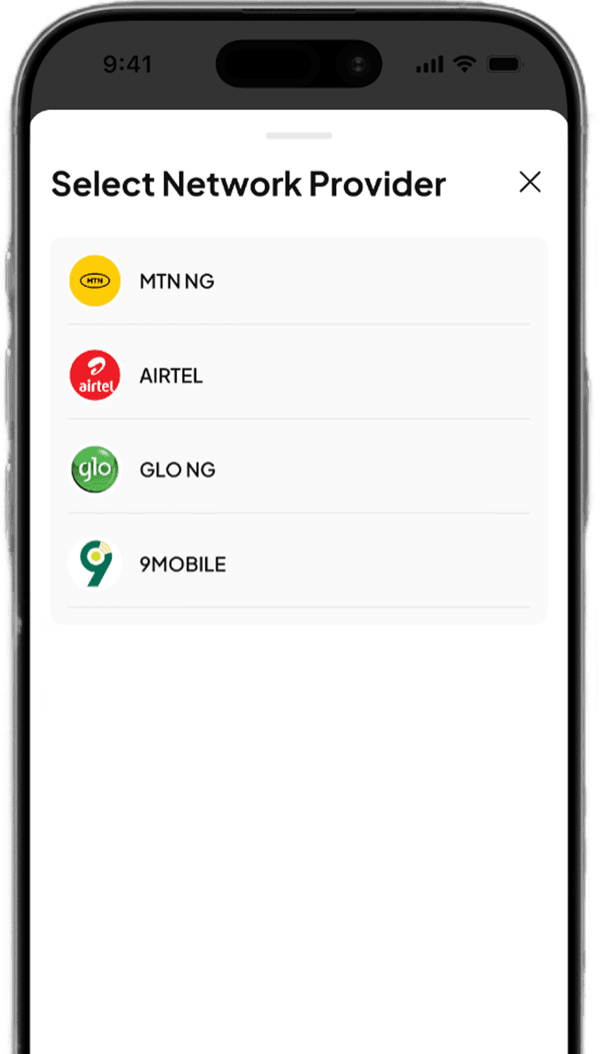 Airtime & Data Purchase